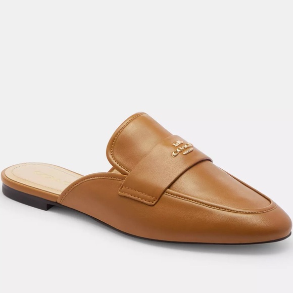 Coach Samie Slide in Light Saddle - Picture 1 of 5